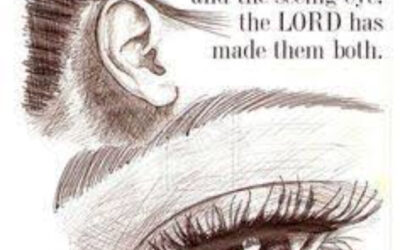 A HEARING EAR AND A SEEING EYES